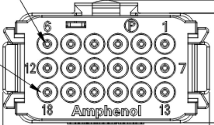 Amphenol AT16-18 pinout